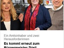 Foto vom Zeitungsartikel.